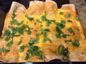 Healthy Chicken Enchiladas