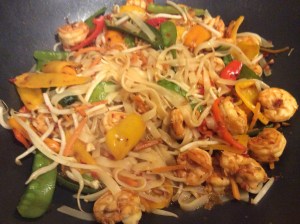 All ingredients are in and the dish is starting to come together!