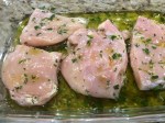 Chicken Marinating at room temperature