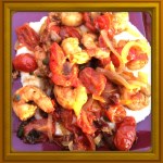 Spicy Shrimp and Grits....Frankie Style :-)