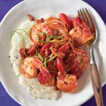 The original Spicy Shrimp and Grits for Cooking Light Magazine in 2010