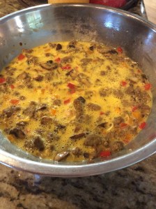 All ingredients have finally met :-)