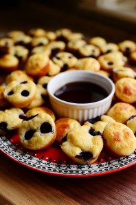 Ree Drummond's Mini Pancake Muffins with Blueberries