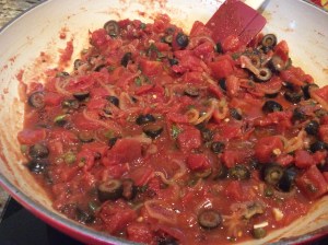 All ingredients are in!