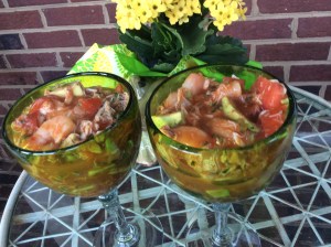 Spicy Mexican Seafood Cocktail by Chef Frankie