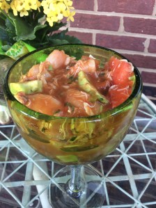 Spicy Mexican Seafood Cocktail