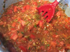 Chef Frankie's Tomato & Green Chili Salsa