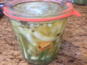 Pickled Vidalia Onions with Spicy Peppers