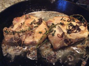 Ready to come out of pan