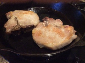 Turned to brown the other side