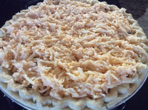 Cheese Mixture is the final step