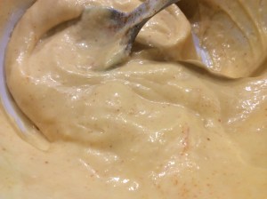 Combine mustard and mayo to create a marinade sauce