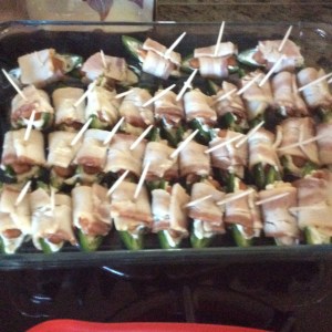 I usually like to make these ahead...ready to go into fridge until I am ready to finish