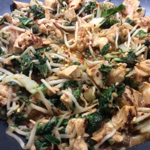 Szchewan Chicken Stir Fry