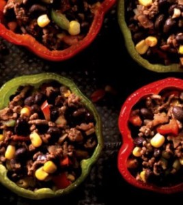 Clean Eating Magazine's Mexican Stuffed Bell Peppers
