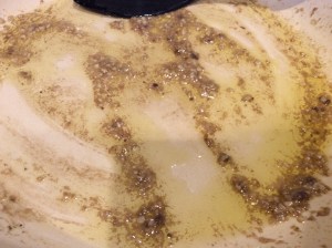 Look how the anchovies are breaking down...almost like a butter