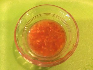 Creating a tangy Asian sauce